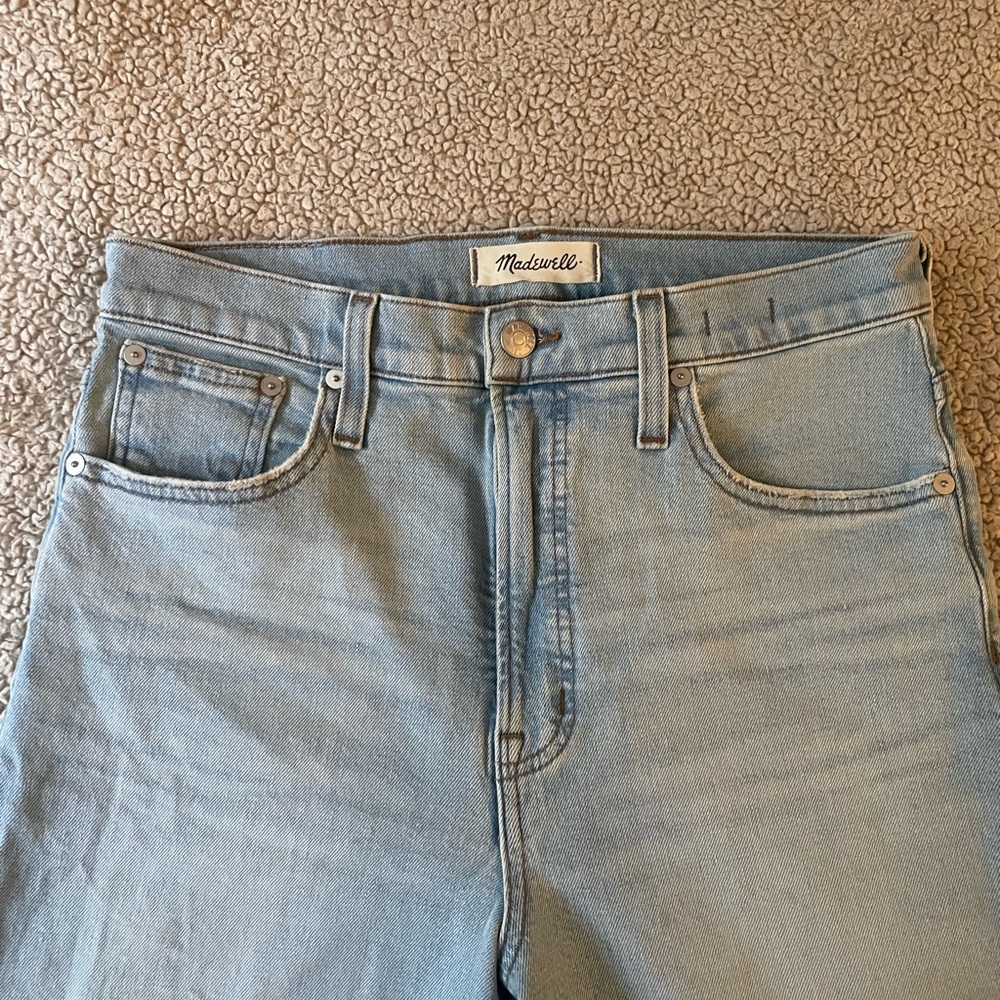 Madewell High Rise Denim Jeans